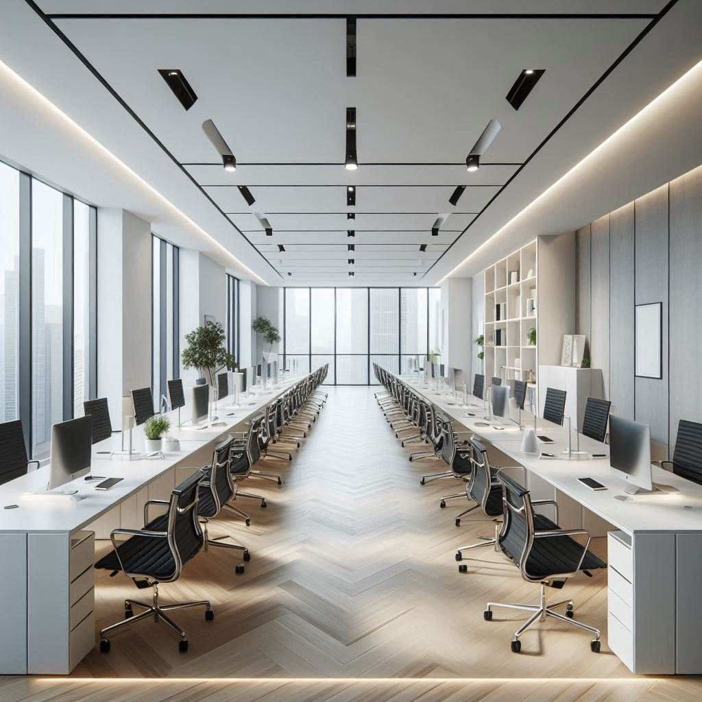 写字楼办公员工休闲区设置因临时客户演示需要调整时咨询公司应先征求谁的意见